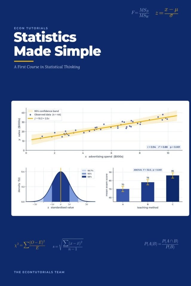 Statistics Made Simple introductory statistics textbook front cover