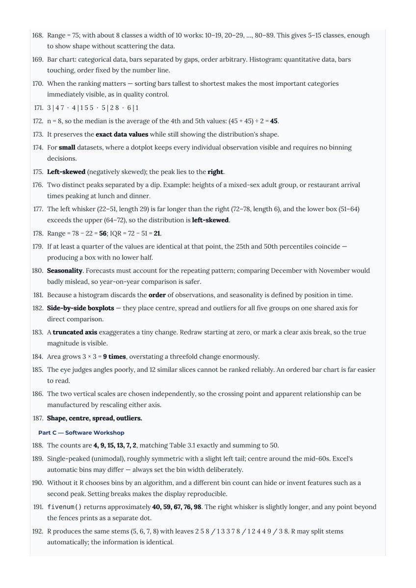 Answer key page showing fully worked solutions rather than just final answers