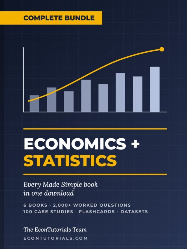 Complete Bundle cover: every Economics and Statistics Made Simple book in one download