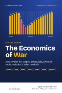 The Economics of War: 20 Case Studies book cover